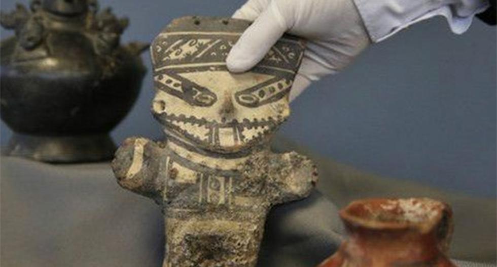 Estados Unidos repatría más de 400 piezas culturales a Perú. (Foto: Agencias)