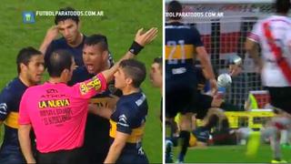 River-Boca: el penal que condena al árbitro del Superclásico