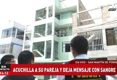 Feminicidio en San Martín de Porres: sujeto atacó y asesinó con un cuchillo a su expareja tras una discusión