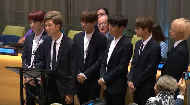 La banda BTS se presentó en la ceremonia "Generation Unlimited" que se celebró en la 73 asamblea organizada por la ONU. (Foto: Instagram)