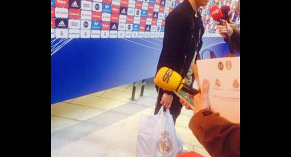 Real Madrid y las bolsas que regala a los árbitros. (Foto: captura)