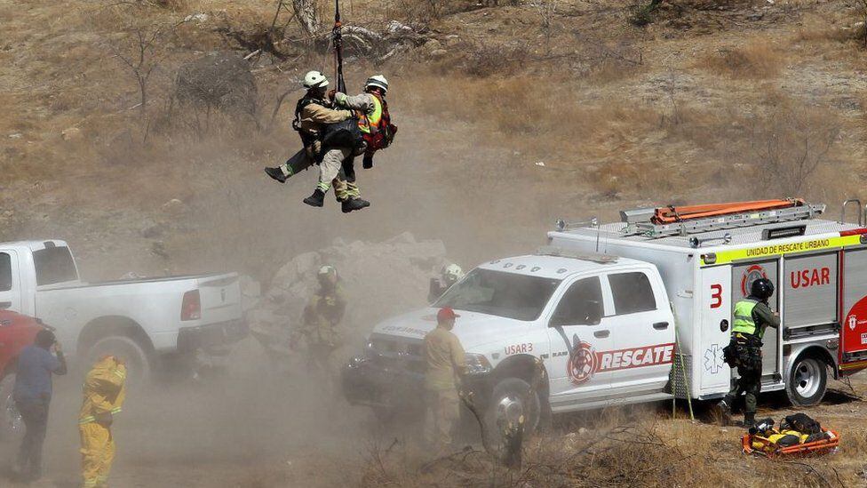 Hundreds of people participated in the search operation for the missing youth.  (GETTY IMAGES).