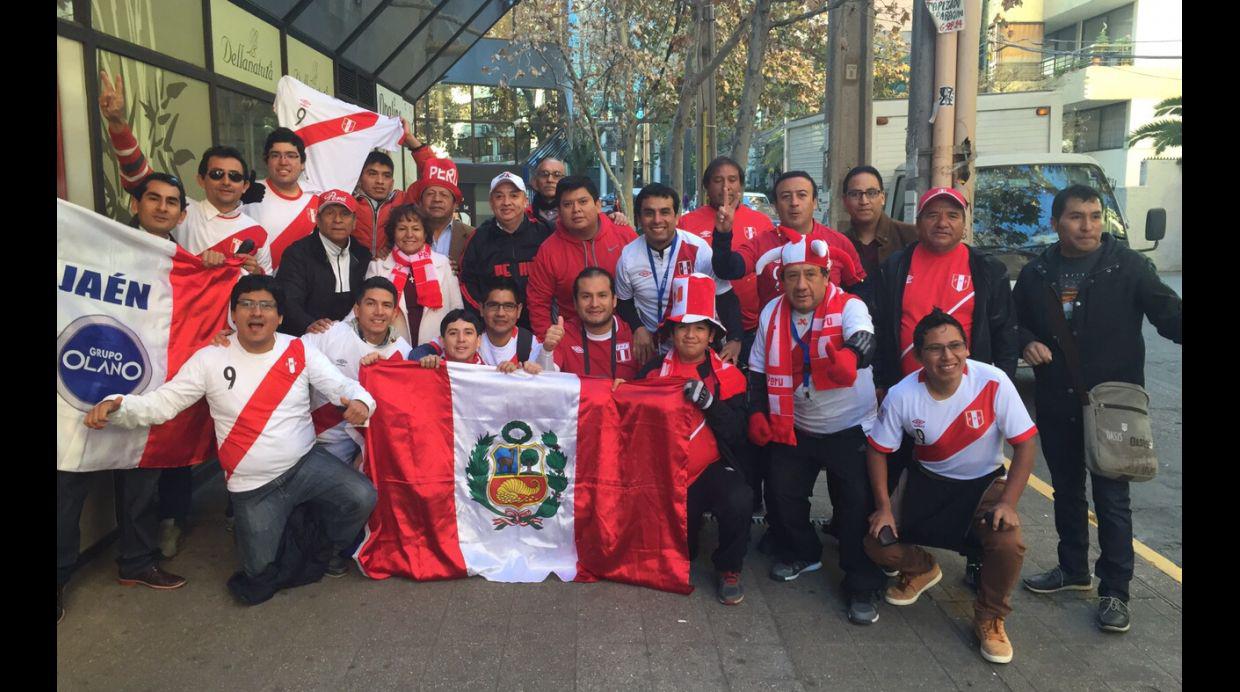 Copa América: así alientan los peruanos en Valparaíso (FOTOS) - 14