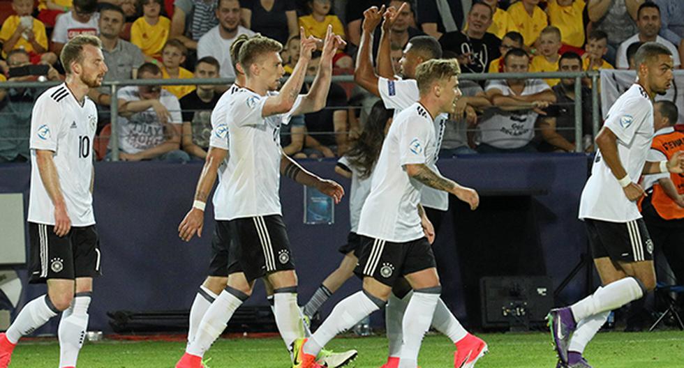 La Selección de Alemania se consagró campeona de la Eurocopa Sub 21 (Foto: EFE)
