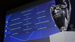 Cruces confirmados en cuartos de final de Champions League