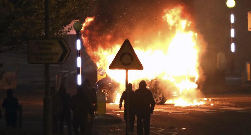 Third night of unrest in Northern Ireland amid Brexit discontent