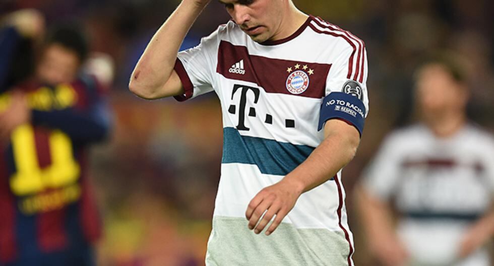 El capitán bávaro lamentó mucho la derrota (Foto: Getty Images)