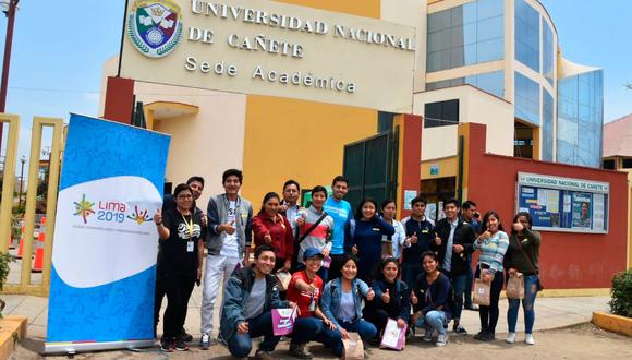 Los jóvenes en participaron de los cursos de formación este fin de semana (Foto: Lima 2019)