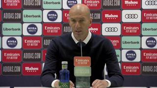 Zidane no desvela su futuro: “Voy a hablar con el club tranquilamente”