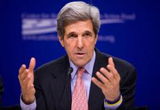 John Kerry confía en que se logrará acuerdo de paz entre Israel y Palestina