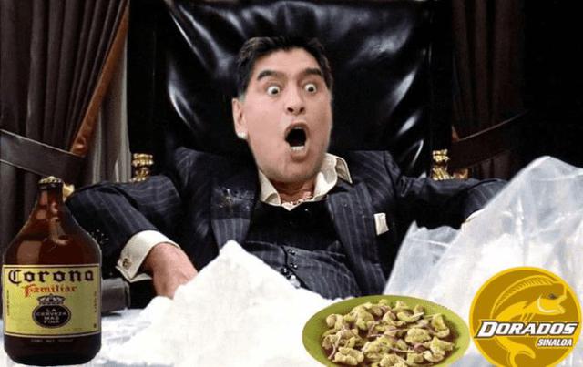 Los mejores memes que dejó el anuncio de la llegada de Diego Maradona a Dorados de Sinaloa. (Foto: Facebook)