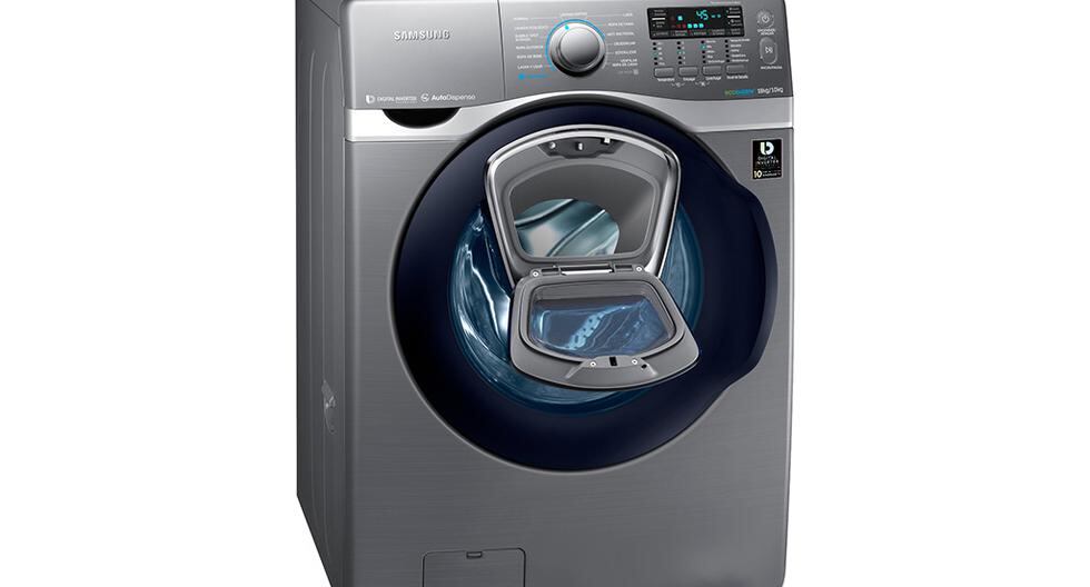 Samsung lanza su nueva líneas de lavadoras que sorprendieron en el IFA 2016, se trata de la AddWash, la única con doble puerta. (Foto: Samsung)