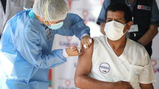 Vacuna COVID-19: más de 580 mil peruanos fueron inmunizados contra el coronavirus