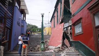 Barranco: casona de 112 años se derrumbó en el pasaje Zepita | VIDEO