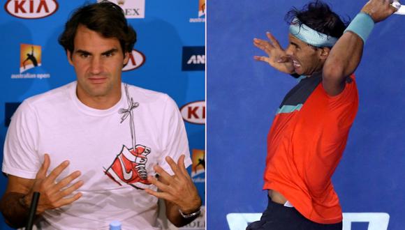 Federer se quejó de los gritos de Nadal en Abierto de Australia