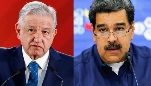 AMLO le pide a Venezuela no caer en "tentación de uso de fuerza". (AFP / EFE)