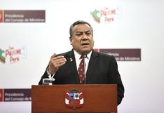 Gustavo Adrianzén: “El presidente del Consejo de Ministros es el portavoz del Gobierno, eso no va a cambiar”