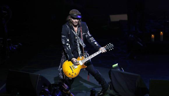 Johnny Depp volverá a los escenarios con la próxima gira anunciada por Hollywood Vampires. (Foto: Stefan WERMUTH / AFP)