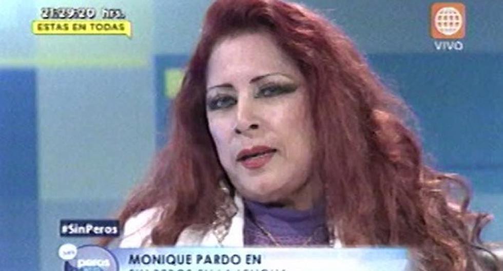 Monique Pardo. (Foto: Captura de TV)