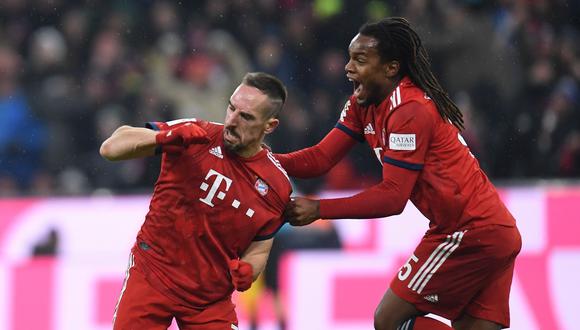 Bayern Múnich vs. Leipzig: Franck Ribéry le dio la victoria a los 'Bávaros' por la fecha 16 de la Bundesliga. (Foto: AFP)