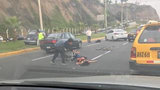 Miraflores: dos ciclistas quedaron graves tras ser atropellados en la Costa Verde
