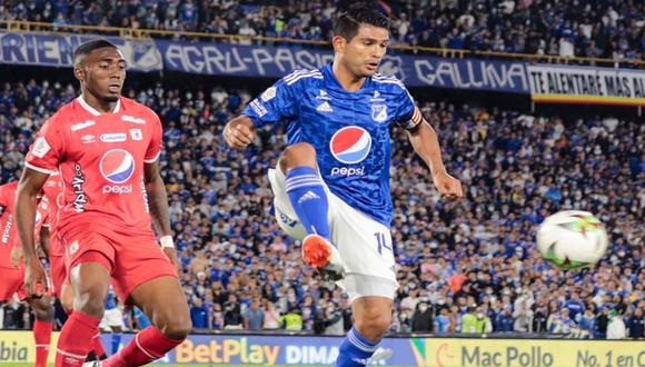 Millonarios vs. América de Cali por la Liga BetPlay | Foto: @MillosFCoficial