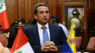 Embajador de Venezuela en el Perú se pronuncia por “casos de xenofobia” a sus compatriotas
