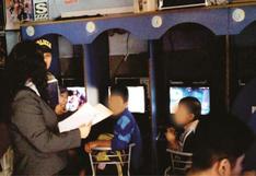 SJM: Fiscalía rescató a dos niños en una cabina de Internet