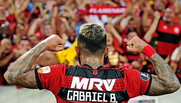 La figura de Gabriel Barbosa apareció para darle el triunfo al Flamengo frente al LDU. | AFP