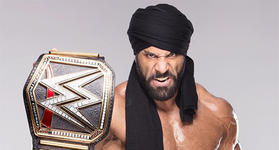 Los fanáticos de WWE sigue sorprendidos por el inesperado reinado de Jinder Mahal campeón mundial. Sin embargo, pocos recordaban este encuentro con The Great Khali. (Foto: WWE)