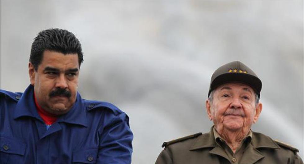 Nicolás Maduro y Castro celebran el 1 de Mayo en La Habana. (Foto: EFE)