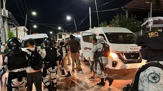 Más de 300 migrantes fueron detenidos tras disolver dos caravanas en México
