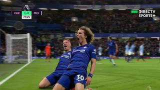 Chelsea vs. Manchester City: David Luiz selló el triunfo 'blue' por 2-0 con este gran cabezazo | VIDEO