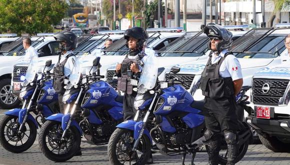 La Municipalidad de Pueblo Libre presentó a su nueva Unidad de Motorizados de Intervención Rápida (Grupo MIR).