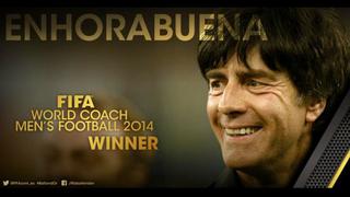 Joachim Löw ganador al mejor técnico del 2014 por la FIFA