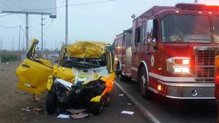 Panamericana Sur: dos muertos en dos accidentes de tránsito