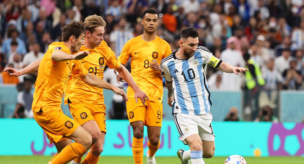 Argentina y Países Bajos se enfrentaron por cuartos de final del Mundial Qatar 2022