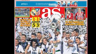 Real Madrid y su 'Undécima' en las portadas del mundo [FOTOS]