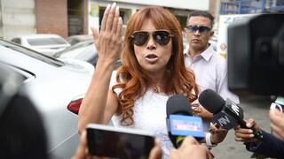 Magaly Medina acudió a comisaria de Santa Felicia para denunciar presunto marcaje a su vivienda