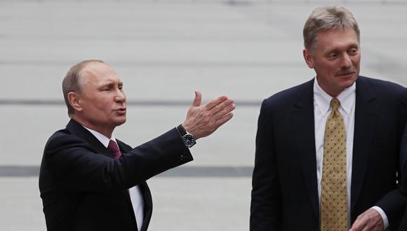 Dmitry Peskov, vocero del presidente de Rusia Vladimir Putin, es hospitalizado por coronavirus. (Foto: EFE/EPA/YURI KOCHETKOV).