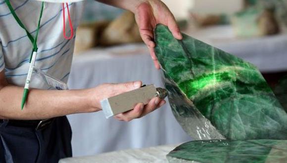 Mineros hallan roca de jade valorizada en US$170 millones