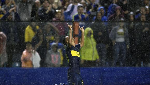 Boca Juniors venció a Jorge Wilstermann por la Copa Libertadores en la Bombonera. | Foto: AFP
