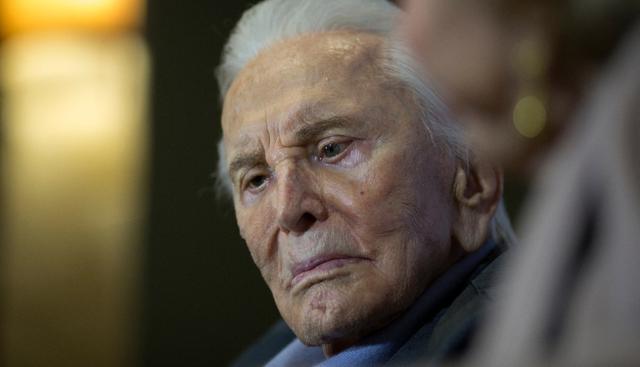 Kirk Douglas murió a 103 años.  (Foto: AFP)