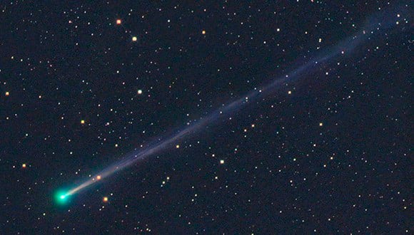 La última vez que el cometa C/2022 E3 (ZTF) pasó por la Tierra fue durante el periodo Paleolítico (Foto: Cometography)