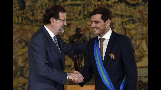 Iker Casillas recibió máxima condecoración deportiva en España - 6