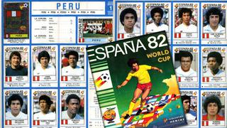 España 82: la página del último álbum de figuras que ocupó Perú
