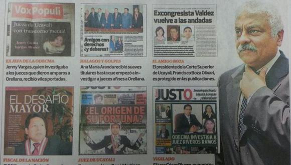 Allanamiento a revista "Juez Justo" se habría filtrado