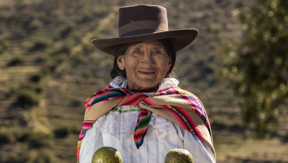 La comunidad campesina de Yabroco está empeñada en conservar el sancoyo, un fruto silvestre tradicional. Foto: Mónica Suárez Galindo / PNUD Perú – PPD.