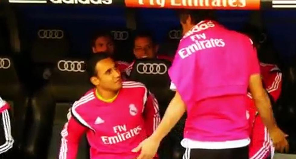 Real Madrid: Keylor Navas y Fabio Coentrao. (Foto: Captura)