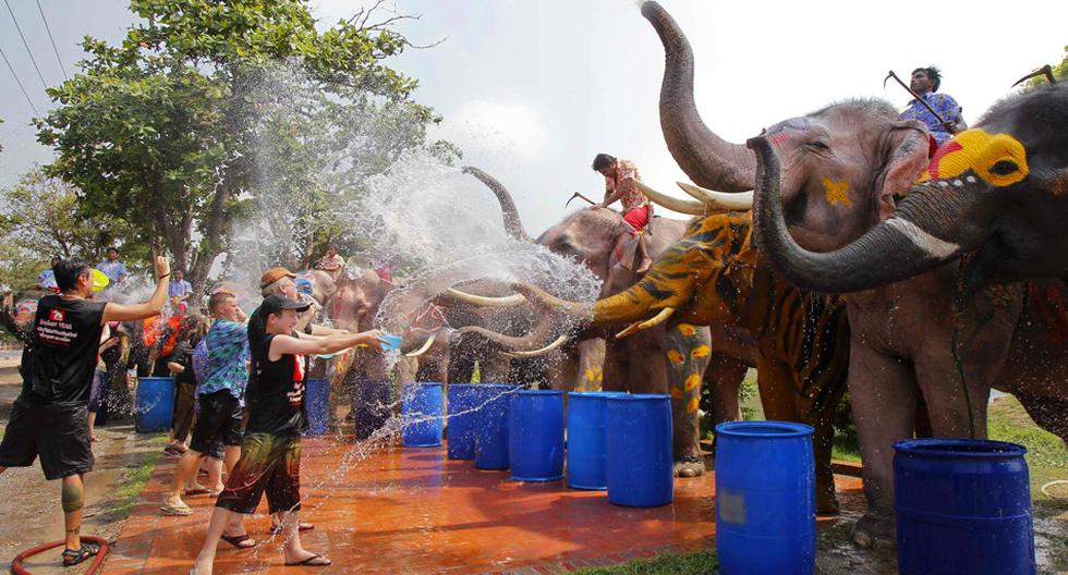 Songkran La Colorida Fiesta Del Agua Que Se Vive En Tailandia Mundo El Comercio PerÚ